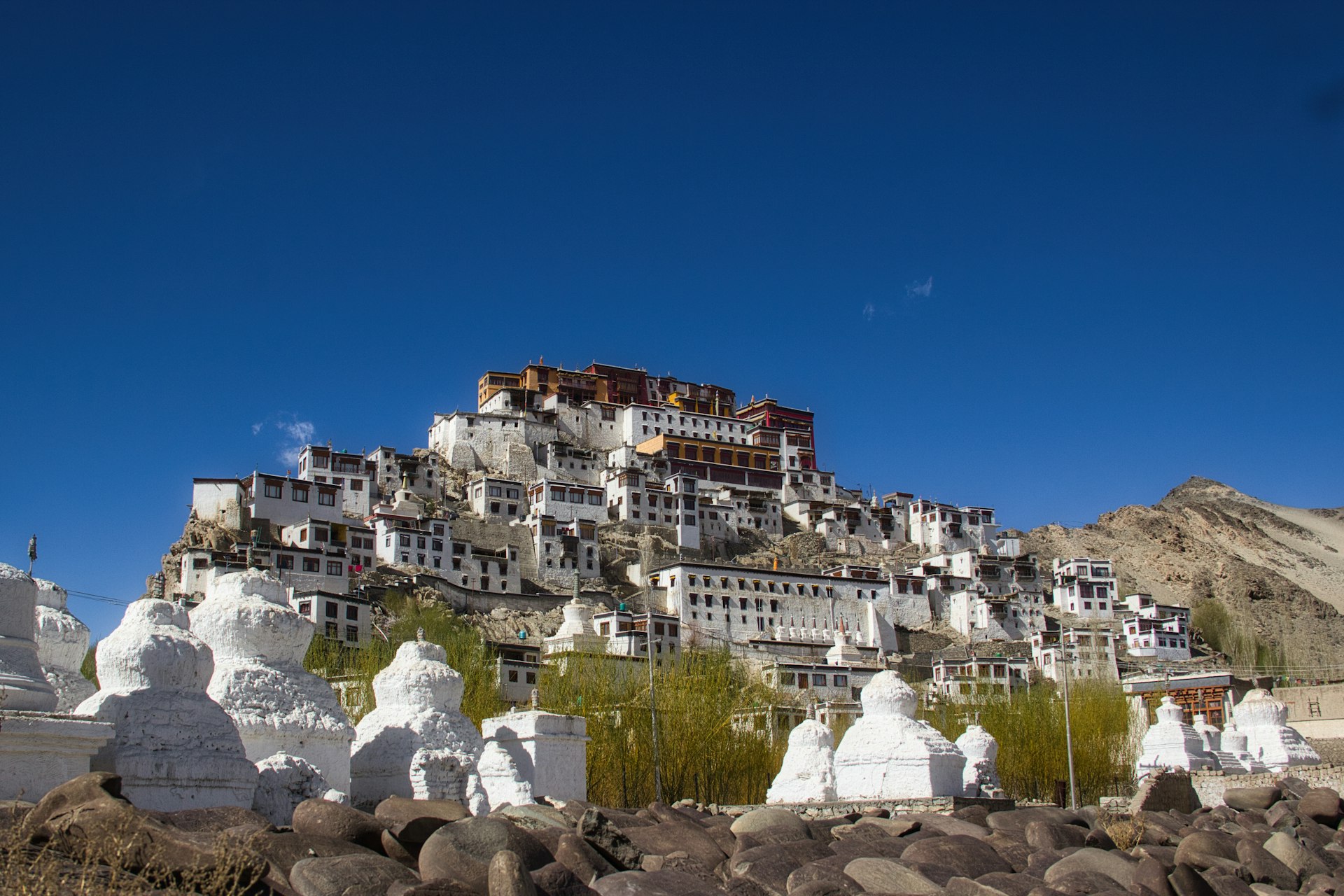 Tibetan mountain landscape